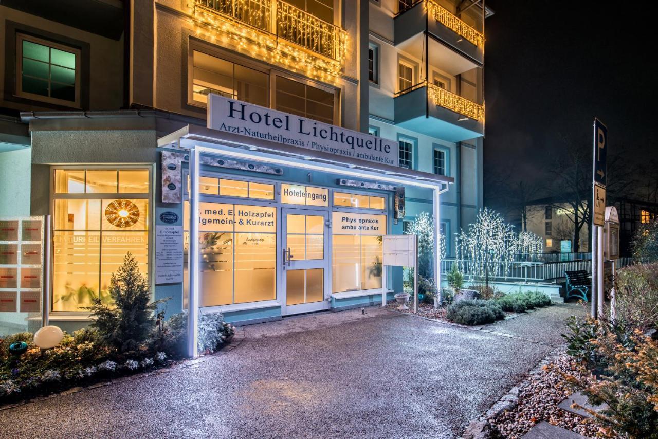 Hotel Garni Lichtquelle Bad Fussing Exterior photo